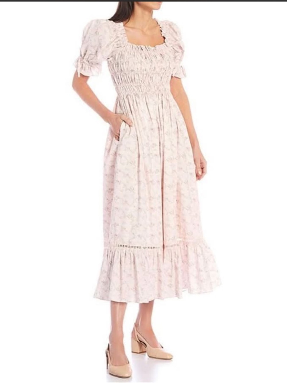 Antonio Melani x Born on Fifth Smock Floral Dress